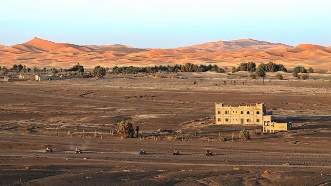 Kasbah Hotel Panorama Merzouga Exterior foto